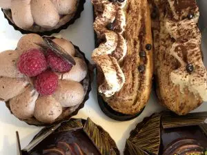 Pâtisserie-Entremets en part individuelle Sélection Fruits exotiques