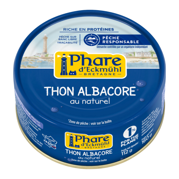 Thon Albacore au naturel 112g