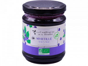 Confiture Extra de Myrtille Sauvage Biologique