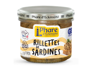 Rillettes de sardines 90g