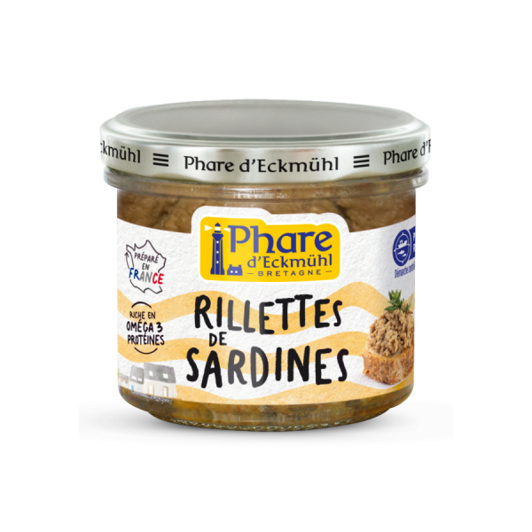 Rillettes de sardines 90g