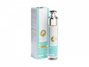 Crème de jour soin anti-âge au lait de jument bio et à l’Or pur