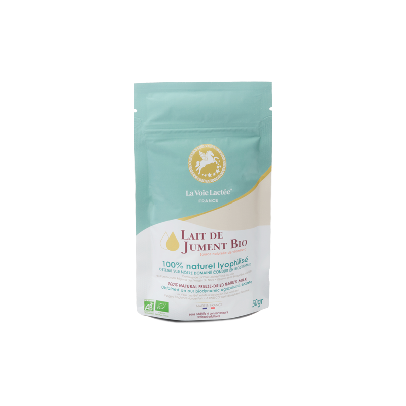Cure de lait de jument bio lyophilisé 100g