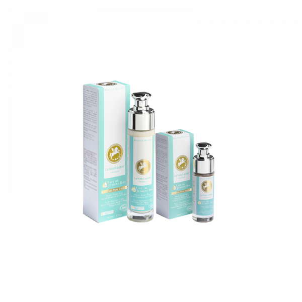 Duo Caresse Anti-Âge Nuit  Soin du visage au Lait de Jument