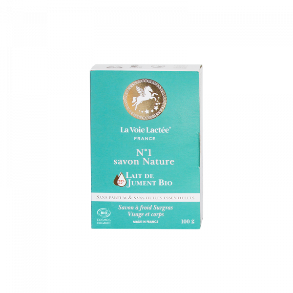N°1 savon Nature au Lait de jument bio et Calendula.