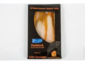 Haddock fumé en tranches 150g sur Précommande