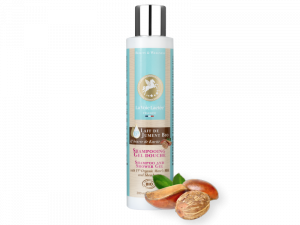 Shampoing gel douche au Lait de jument bio et beurre de Karité.