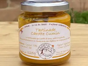 Tartinade Carotte Cumin Bio 125g