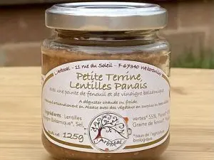 Petite Terrine Lentille Panais Bio 125g