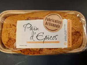 Pain d'Épices Bio à l'Orange 330g