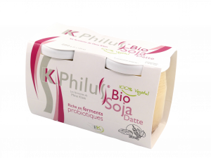K-Philus Bio 100% Végétal Soja - Datte 2x125g