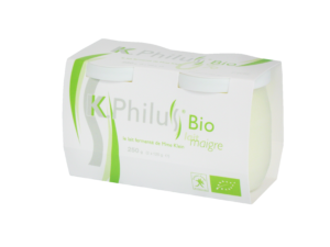 K-Philus Bio au Lait maigre fermenté 2x125g