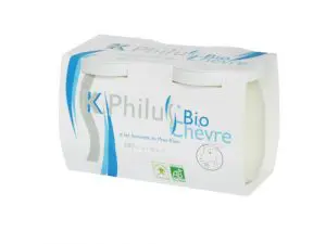 K-Philus Bio au Lait fermenté de Chèvre 2x125g