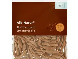 Pâtes Fraîches Bio : Strozzapreti Ail des Ours  400g