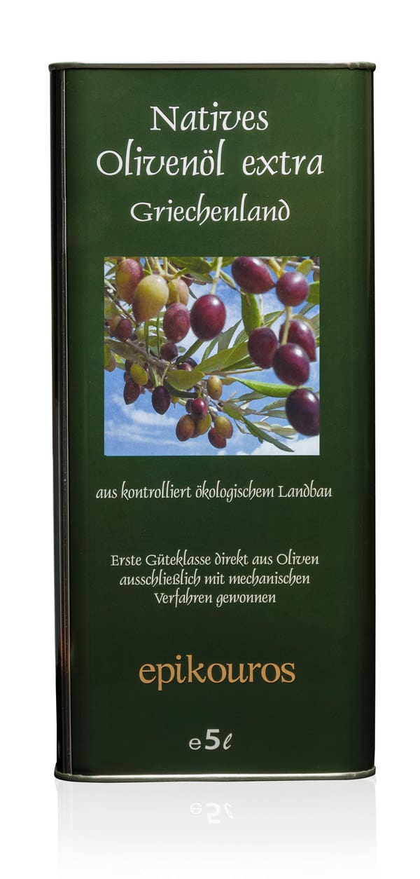 Huile d'olive extra vierge Bio 5 l
