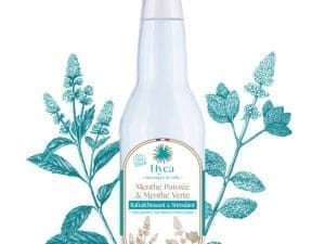 Eau finement pétillante Menthe et Menthe poivrée Bio 75cl