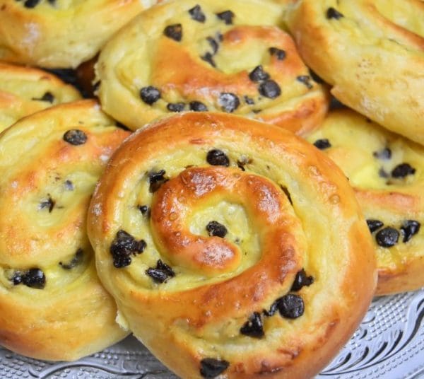 Escargot aux pépites de chocolat