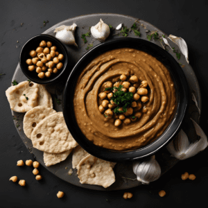 Houmous à l'Ail Noir Bio 90g