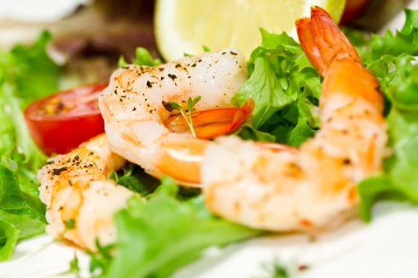 Salade de Gambas sautées au Curry - Hoffmann