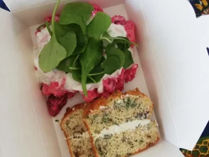 Cake salé Woodstock