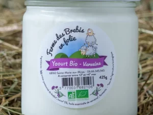 Yaourt de Brebis Bio Verveine 425g 0.50 € de consigne comprise