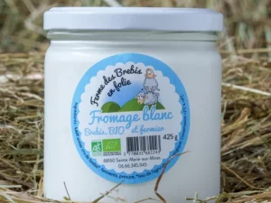 Fromage Blanc de Brebis Bio 425g 0.50 € de consigne comprise
