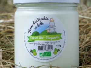 Yaourt de Brebis Bio Bergamote 425g 0.50 € de consigne comprise